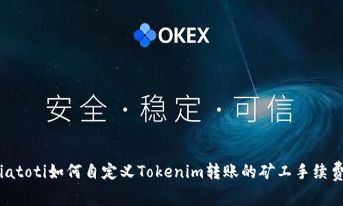biatoti如何自定义Tokenim转账的矿工手续费？