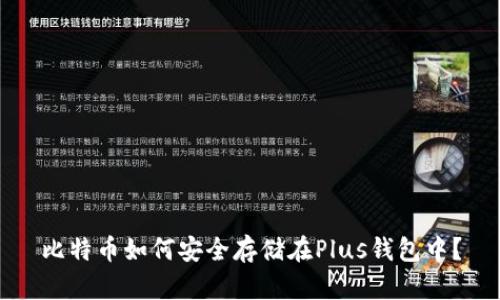 比特币如何安全存储在Plus钱包中？