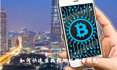 如何快速查找我的比特币钱包