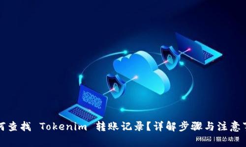 如何查找 Tokenim 转账记录？详解步骤与注意事项
