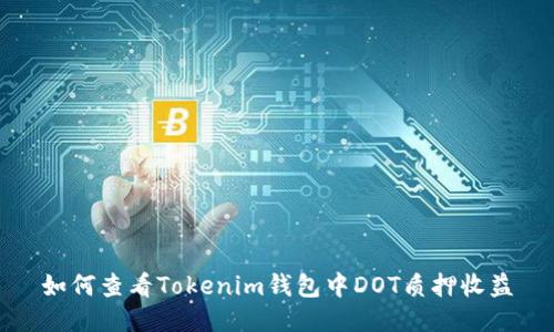 如何查看Tokenim钱包中DOT质押收益