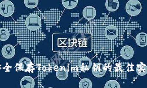 安全保存Tokenim私钥的最佳实践