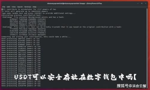 USDT可以安全存放在数字钱包中吗？