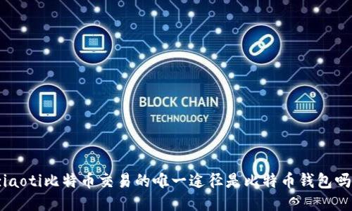 ziaoti比特币交易的唯一途径是比特币钱包吗？