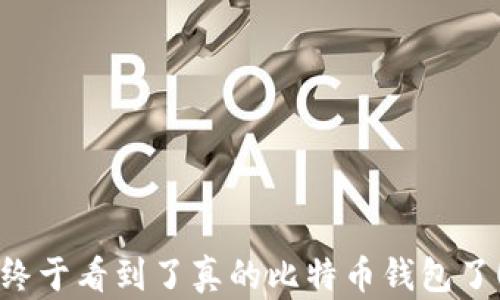 
终于看到了真的比特币钱包了！